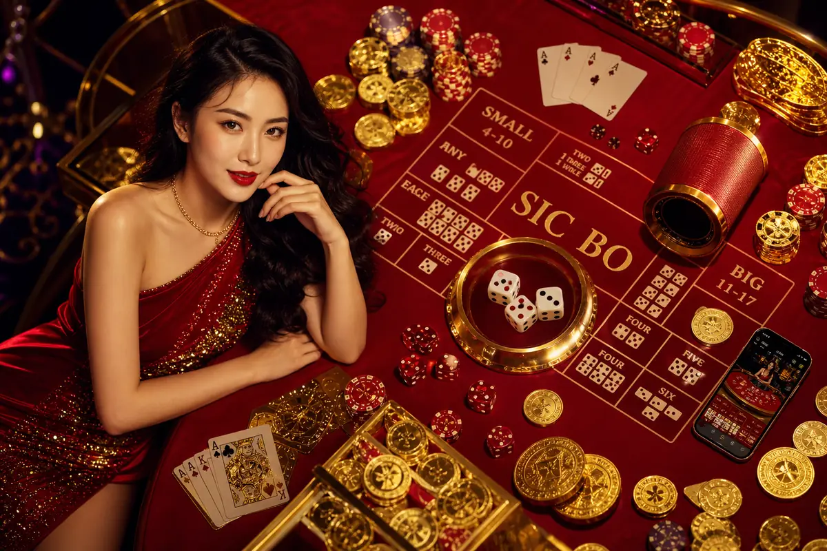 puss88 Casino meja live baccarat dealer